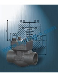 API thread forged steel left Check Valve