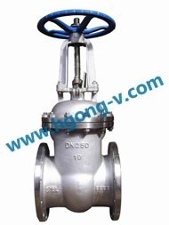 DIN Flange stainless steel gate valves