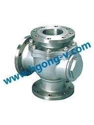 API stainless steel three way ball valve