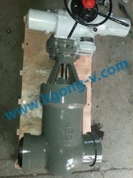 API Welded industrial power station gate valve