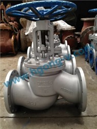 DIN Cast steel flange globe valve