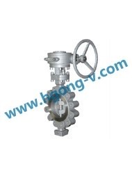 API Worm gear matel seat lug wafer butterfly valve